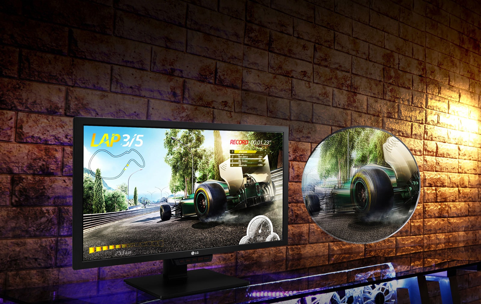 Monitor Gamer 24” LG LED Full HD 144Hz 1ms MBR e AMD FreeSync