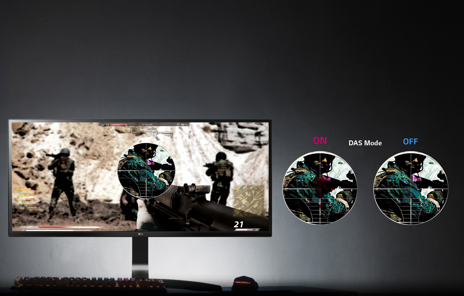 Monitor LG Pro Gamer Ultrawide 29'' IPS Full HD 2560x1080 75Hz 1ms