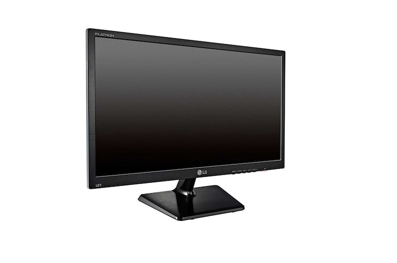 LG Monitor LG 18,5'' LED HD Preto - Widescreen com modo leitura, 19M37AA-B