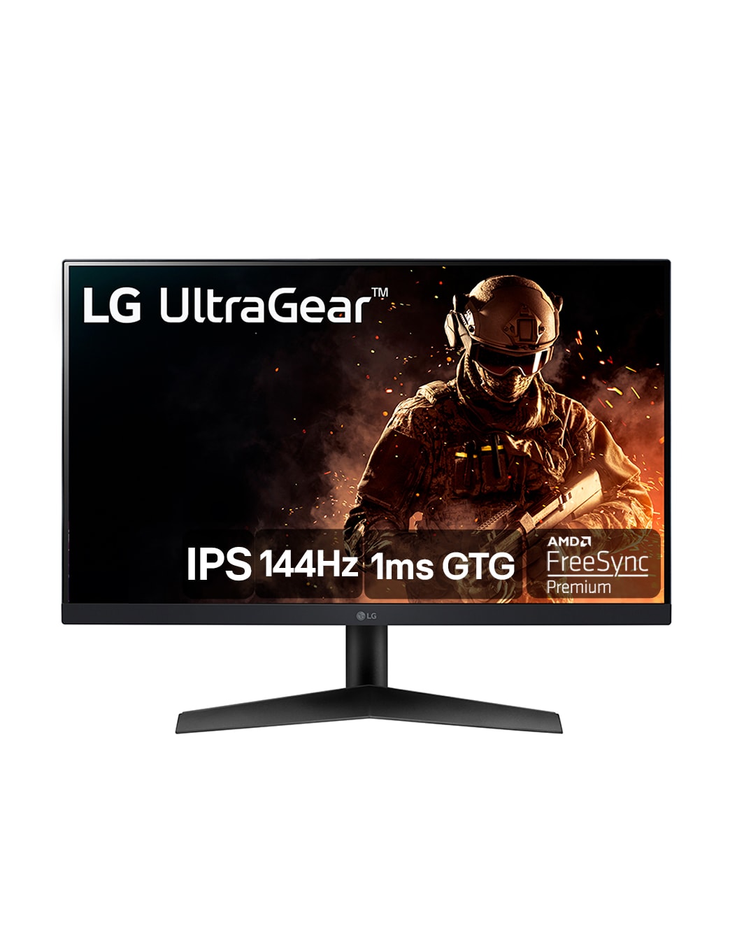 LG UltraGear 24GN600-B「kamome」 Monitor Gamer LG 238 Full HD 144Hz 1Ms Freesync