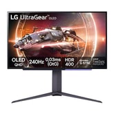Monitor Gamer LG UltraGear OLED – Tela OLED 27”, QHD, HDR400, True black, 1.5M:1, 240Hz, 0,03ms (GtG), NVIDIA® G-SYNC® – 27GS95QE-B