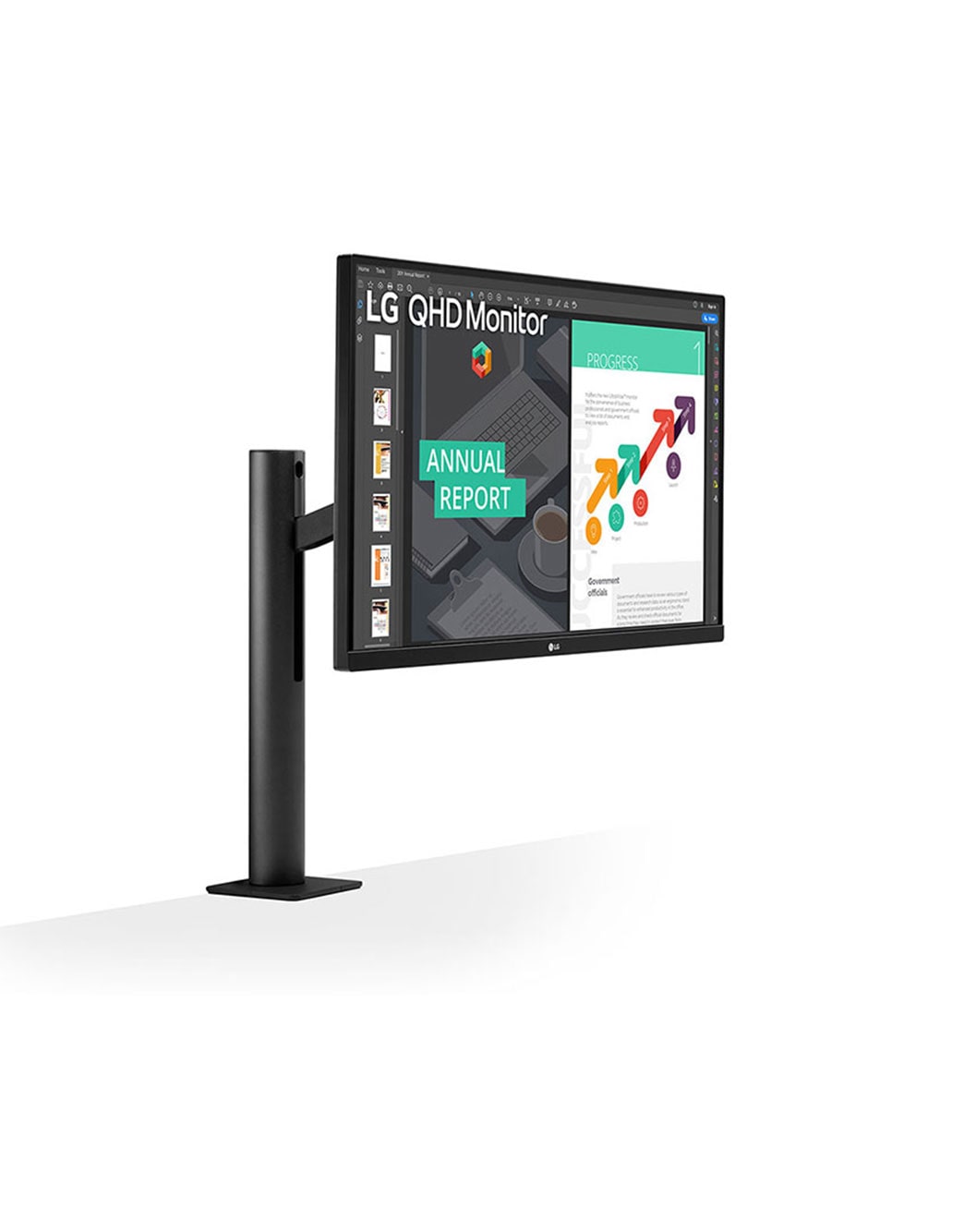 LG 27インチ エルゴノミクス ディスプレイ QN880-B Monitor Ergo LG 27