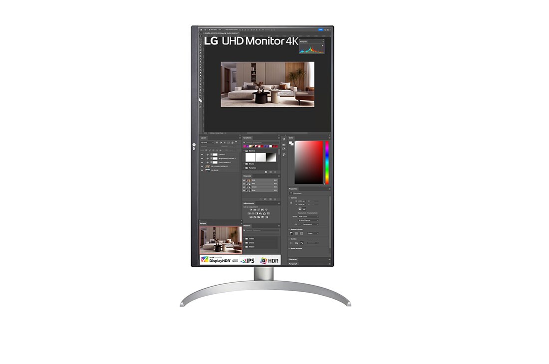 Monitor LG UHD 27” IPS, 4K, 3840 x 2160, 60Hz, 5ms (GtG em Faster