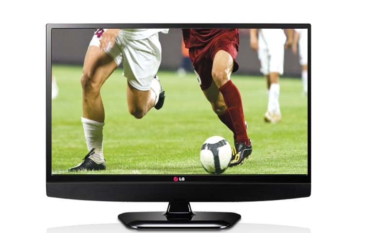 Vista frontal de Assista, vibre, grave. Veja tudo de novo! 28LB650B