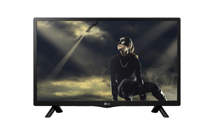 Vista frontal de TV Monitor LG LED 27.5&#34;. MODELO 28LF710B 28LF710B