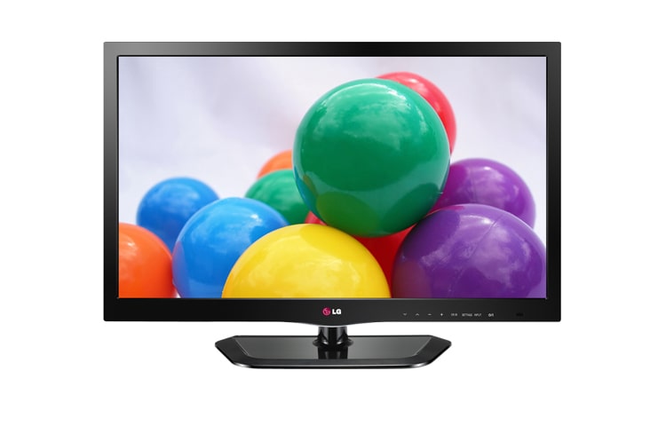 Vista frontal de TV Monitor LG - 28LN500B-PC - LED 28&#34; - Grave seus programas de TV 28LN500B-PC