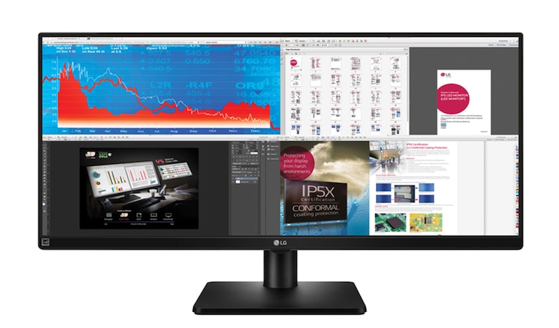 LG Monitor LG - Full HD IPS Multitarefa 29" - 29UB67-B, 29UB67-B