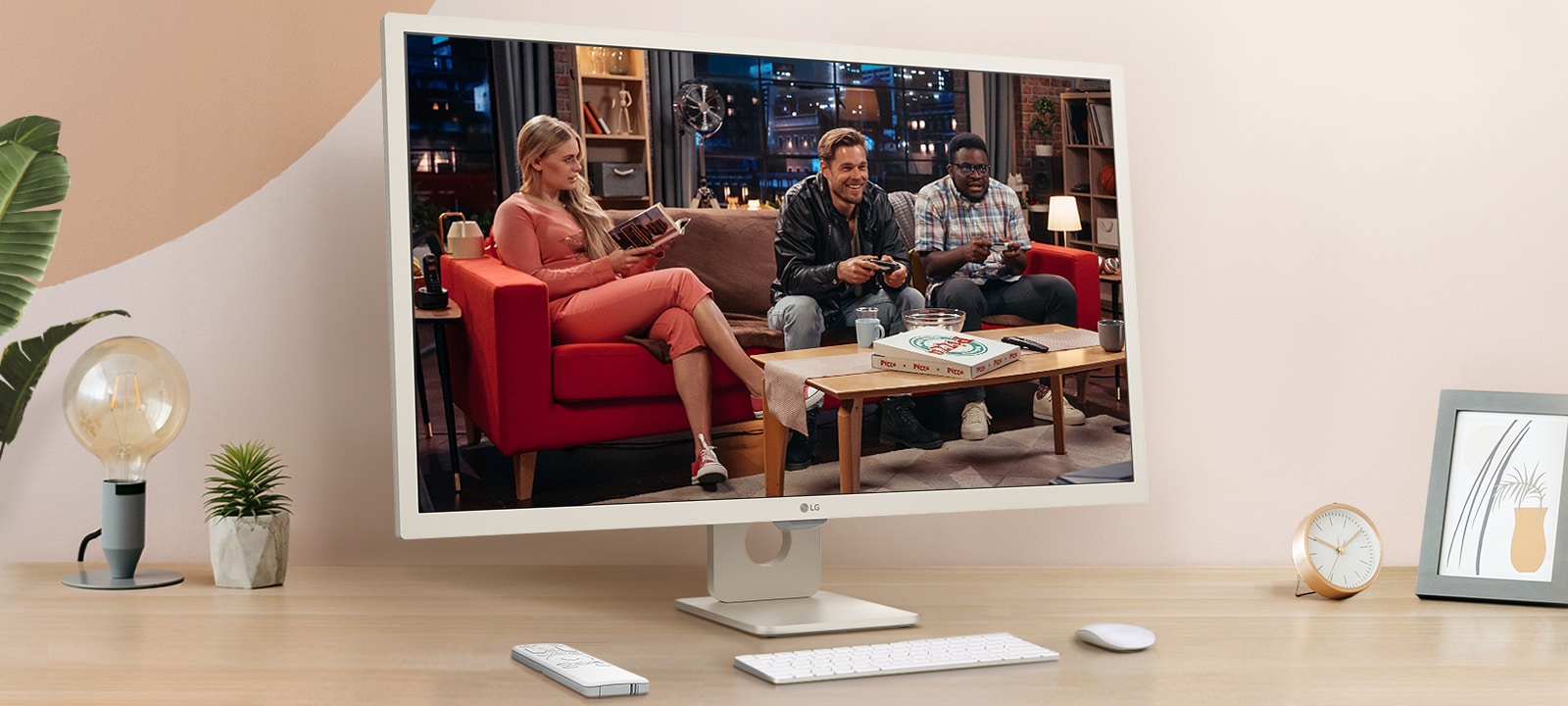 Monitor LG MyView Smart 32'' FHD - 32SR50F-W | LG Brasil