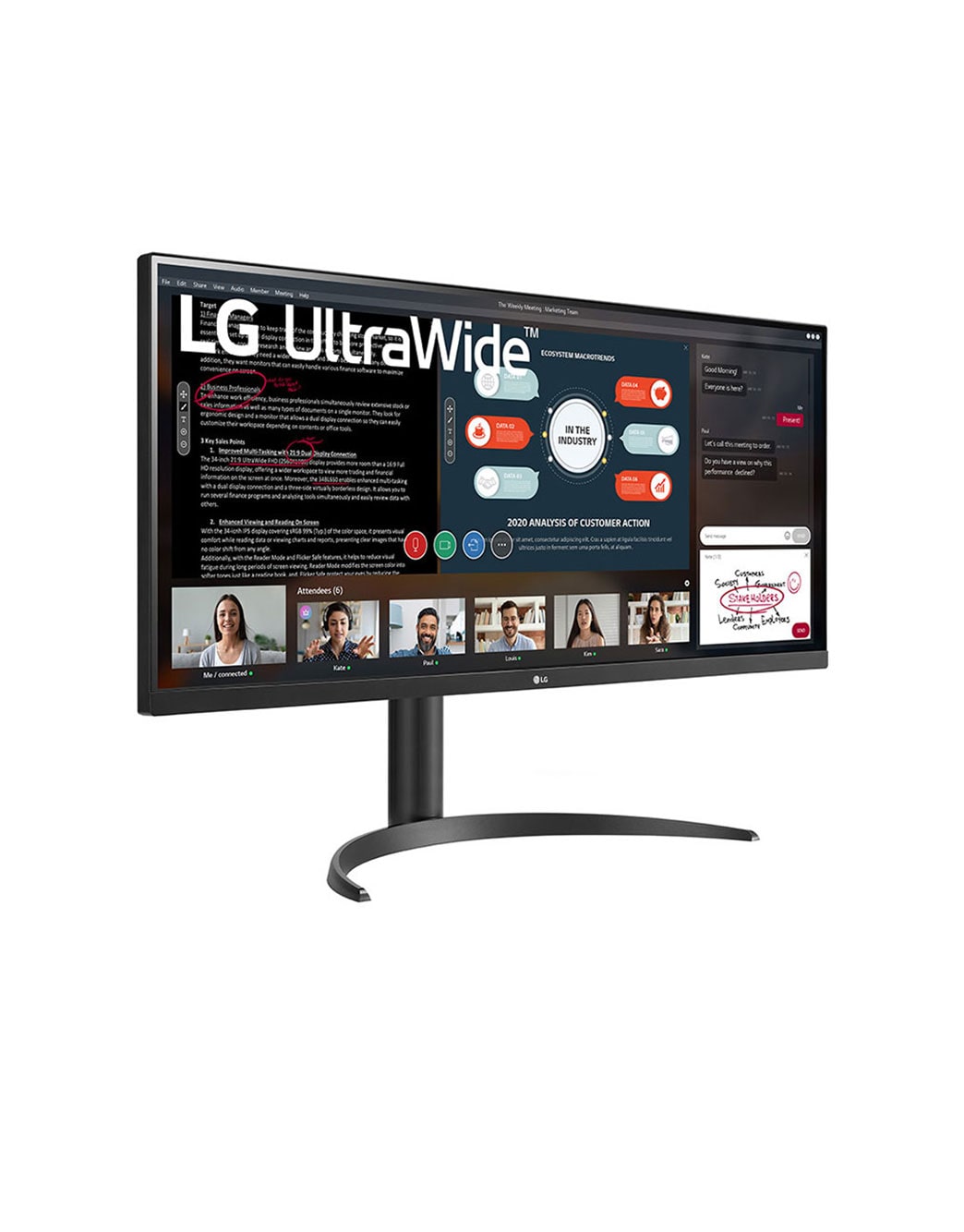Monitor LG UltraWide 34'' IPS Full HD 2560x1080 75Hz 5ms (GtG