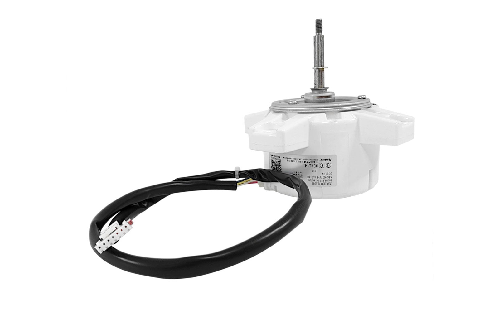 LG Motor corrente contínua 60W 650RPM Ar Condicionado LG LTNC182QLE0, AMNW18GTQA0, AMNW18GTQA1 - 4681A20168B, 4681A20168B