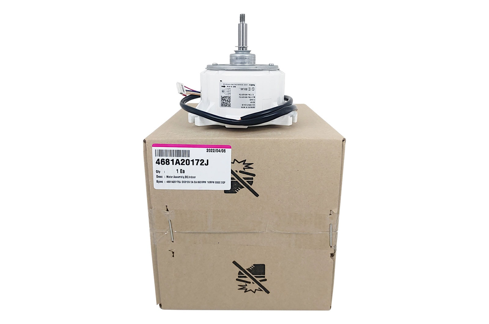 LG Motor de corrente contínua Ar Condicionado LG LTNH482MLE0, ARNU36GTNA4, ARNU36GTNC4 - 4681A20172J, 4681A20172J
