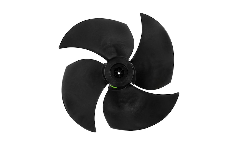 Vista frontal de Hélice do ventilador Ar Condicionado LG LSUC112PML1, LSUC1823MM1, LSUH182TNM0 - 5900AR1119B 5900AR1119B