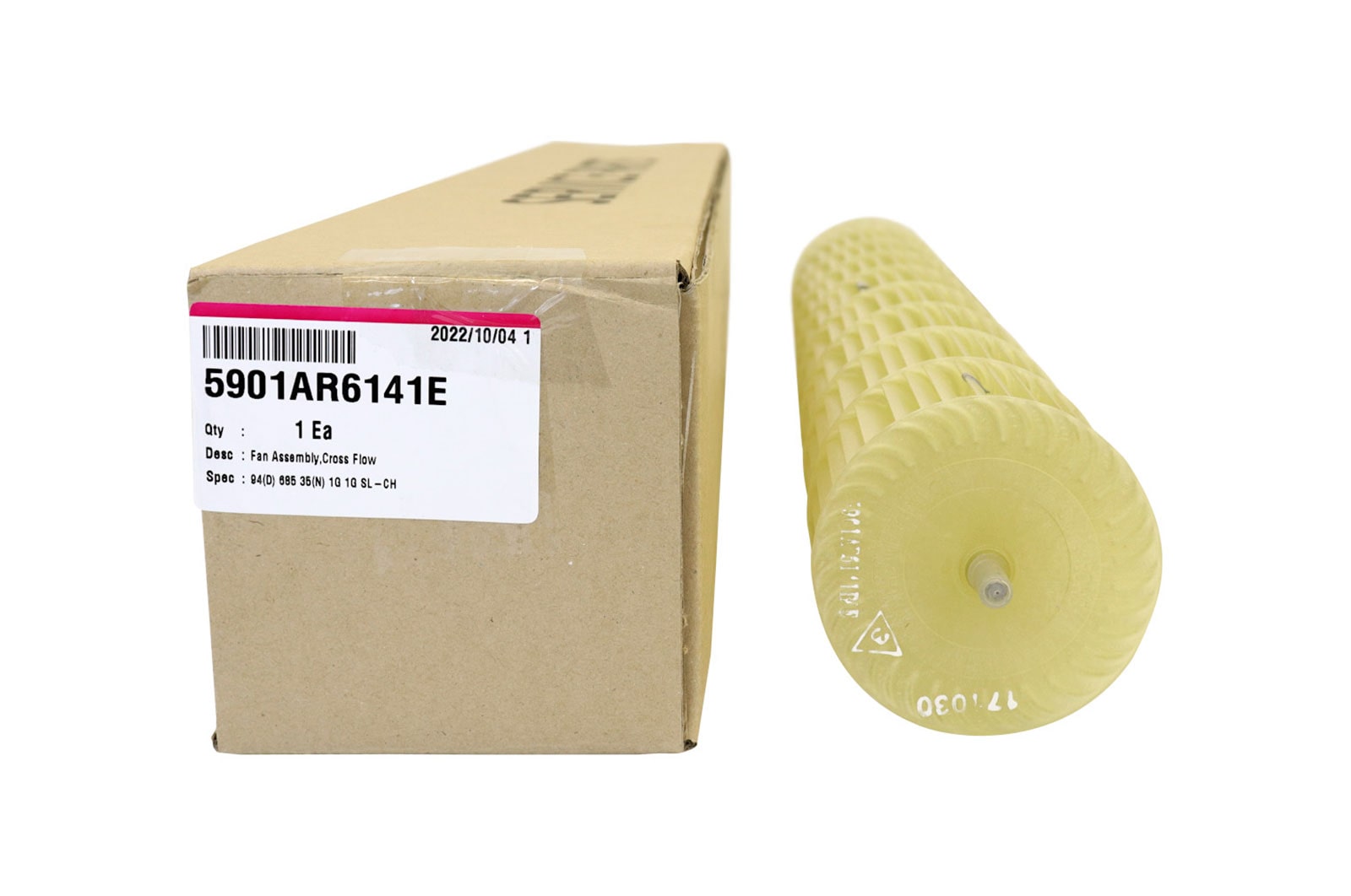 LG Hélice do ventilador da unidade evaporadora Ar Condicionado LG LSNL1224AL, LMN0922C3L, LMN1022A3L - 5901AR6141E, 5901AR6141E