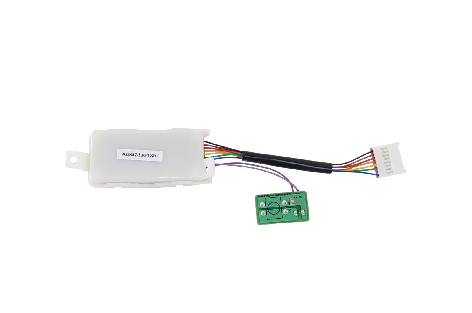 LG Modulo eletrônico com display, cabos elétricos com conectores e gabinete plástico Ar Condicionado LG ASNQ092WSA0 - ABQ73301301, ABQ73301301