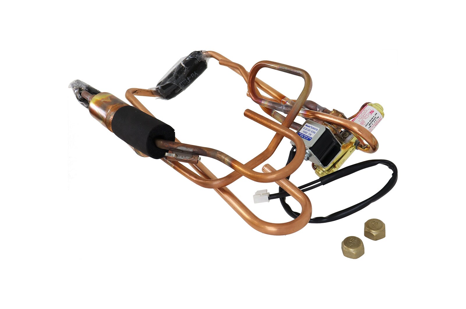 LG Tubulação equipada com válvula reversa, solenoide e silenciador (mufla) Ar Condicionado S4UW09WA51A, S4UW12JA3XB, S4UW12JARPA - LG AJR76222503, AJR76222503