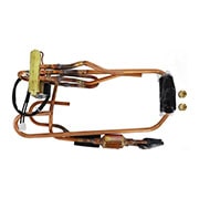 LG Tubulação equipada com válvula reversa, solenoide e silenciador (mufla) Ar Condicionado S4UW09WA51A, S4UW12JA3XB, S4UW12JARPA - LG AJR76222503, AJR76222503