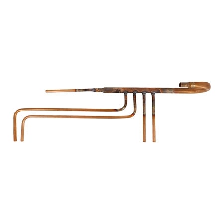 Tubo coletor da serpentina condensadora Ar Condicionado  LG S4UQ24K23WD, S4UQ24K231D - AJR76464603 - AJR76464603 | LG BR