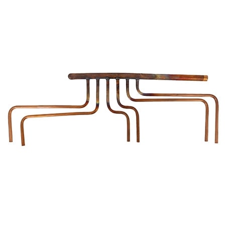 Tubo coletor da serpentina condensadora Ar Condicionado  LG S4UW24KE311, S4UW24KE3W1, S4UW24KERP1 - AJR76464605 - AJR76464605 | LG BR