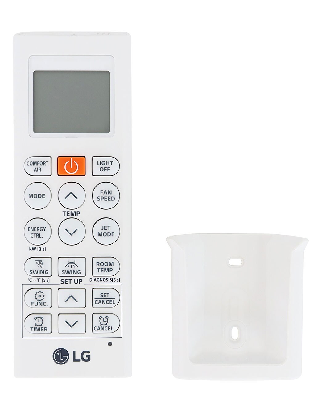 Controle remoto para ar-condicionado de parede (suporte incluso ...