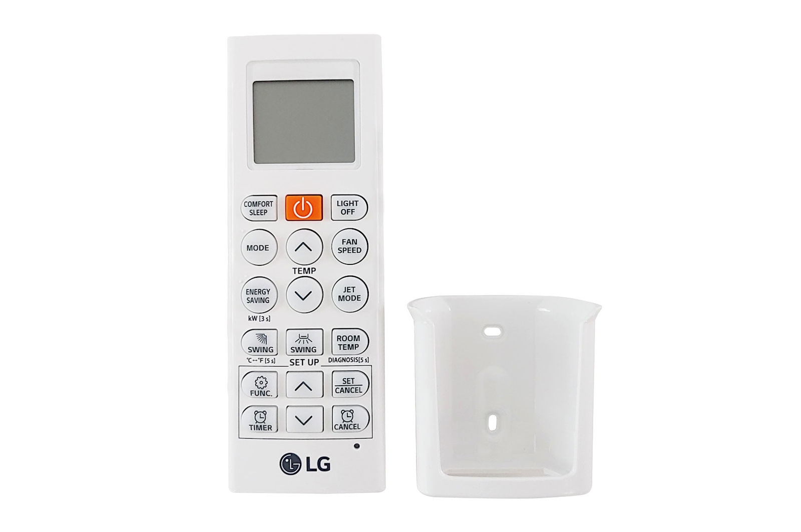 LG Controle remoto Ar Condicionado LG S4NQ12JA3WC, S4NQ09AA31A, S4NQ09AA31B - AKB75215401, AKB75215401