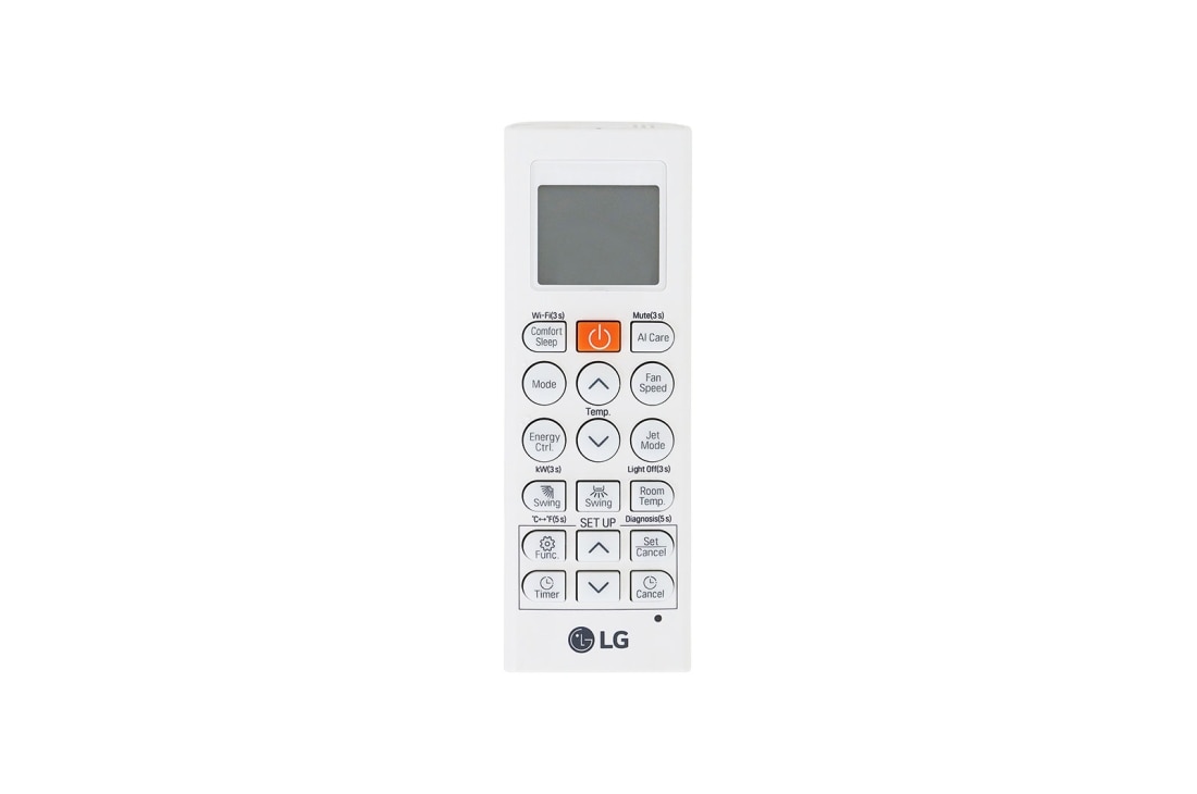 LG Controle Remoto Ar Condicionado LG S3NQ09AA31A, S3NQ12JA31K, S3NQ18KLQAL - AKB75215424, AKB75215424