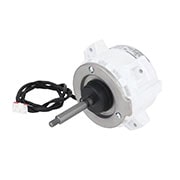 Vista frontal de Motor ventilador condensadora Ar Condicionado LG EAU60905419 EAU60905419