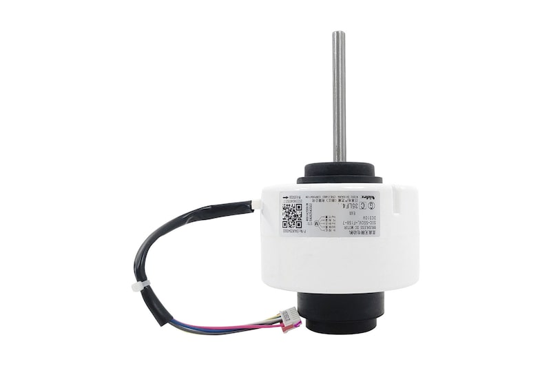 Vista frontal de Motor ventilador da evaporadora Ar Condicionado LG ASNW242C2U0, ARNU18GSKR4, ARNU24GSKR4 - EAU62543503 EAU62543503