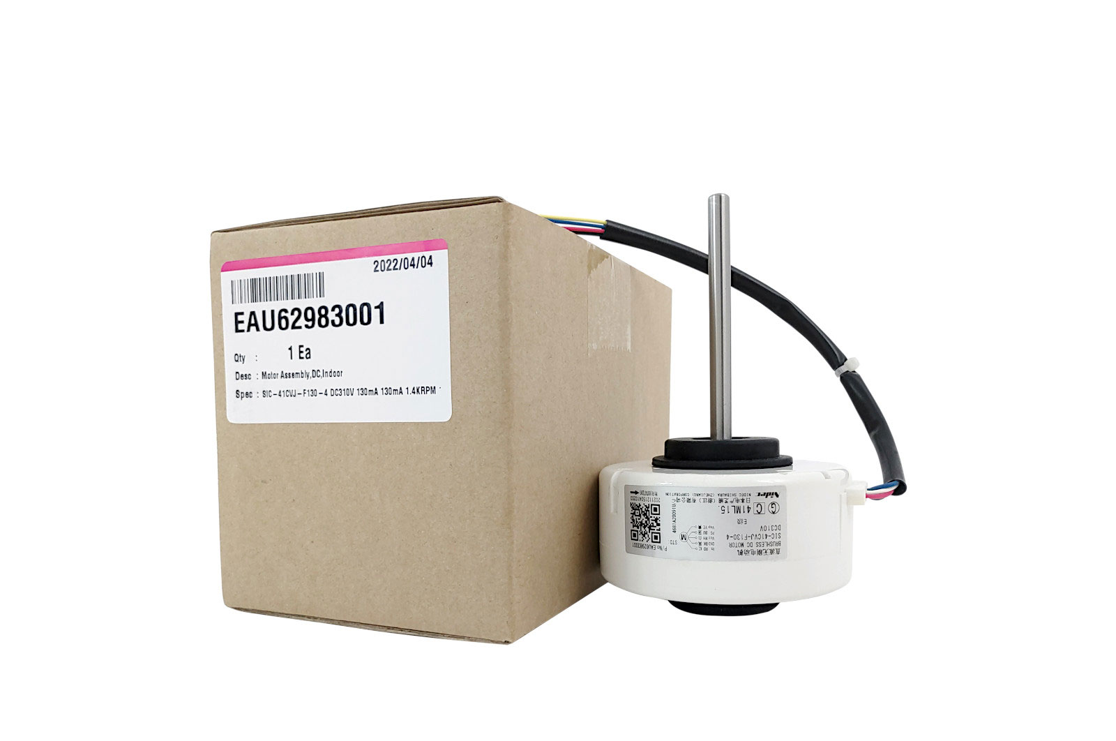 LG Motor de corrente contínua Ar Condicionado LG USNW092WSZ2, ASNQ092WSA0, ASNW092B1U0 - EAU62983001, EAU62983001