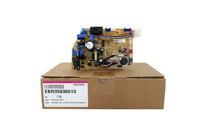 LG Placa principal Evaporadora Ar Condicionado LG ASNW092B4A0, ASNQ122BRW0, ASNQ182C4A0 - EBR35936513, EBR35936513