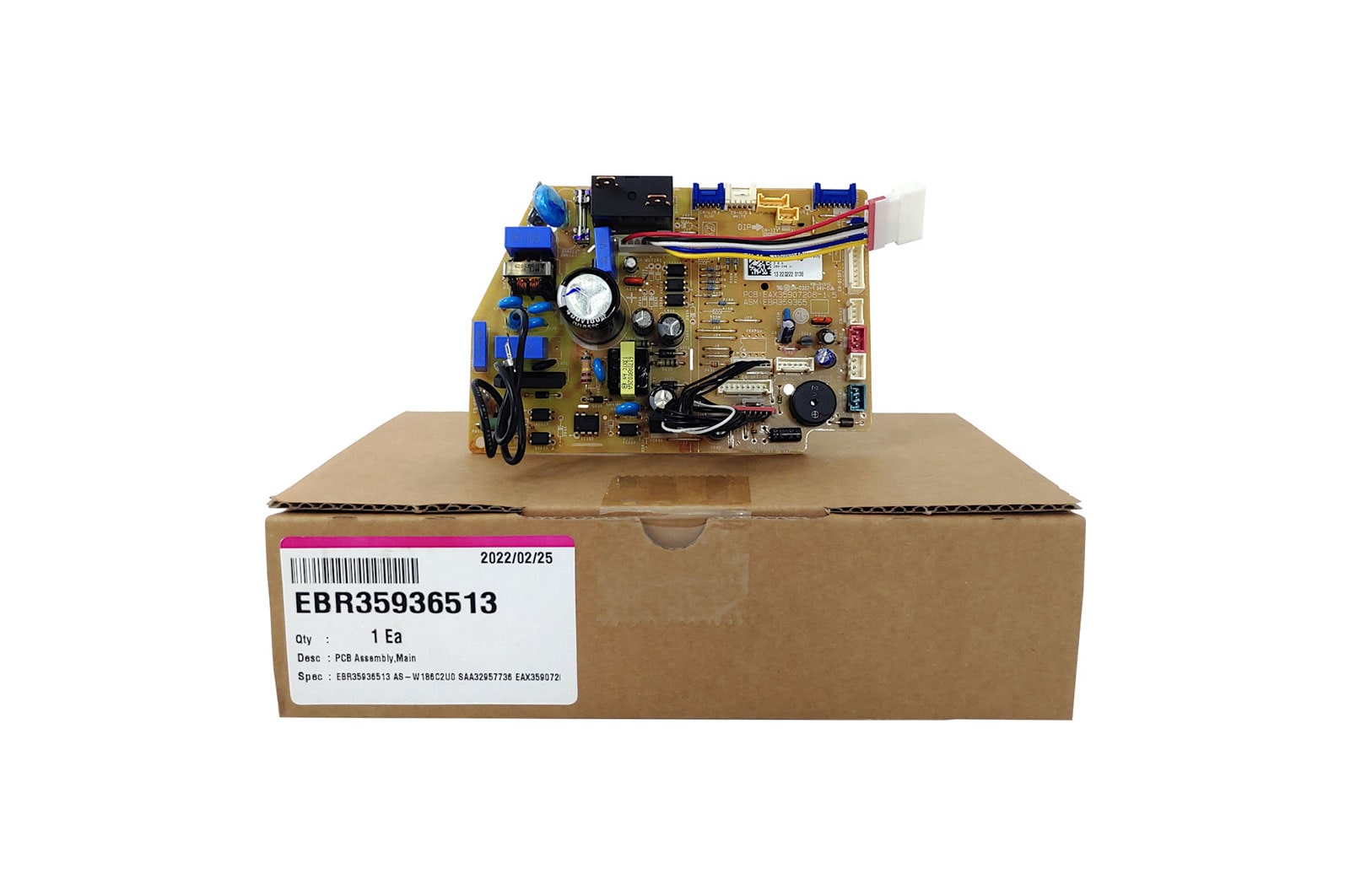 LG Placa principal Evaporadora Ar Condicionado LG ASNW092B4A0, ASNQ122BRW0, ASNQ182C4A0 - EBR35936513, EBR35936513