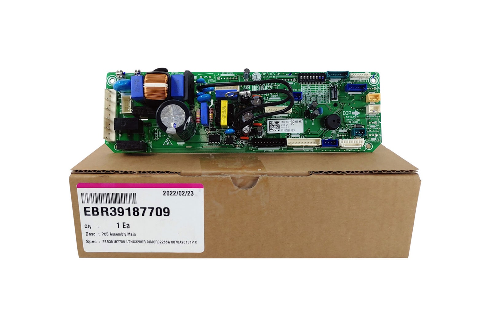 LG Placa principal Ar Condicionado LG LTNC182QLE0, LTNC182QLE0, LTNC182QLE0 - EBR39187709, EBR39187709