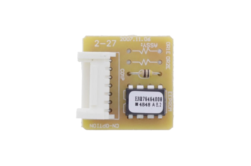 Vista frontal de Placa Eeprom Ar Condicionado LG EBR76464008 EBR76464008