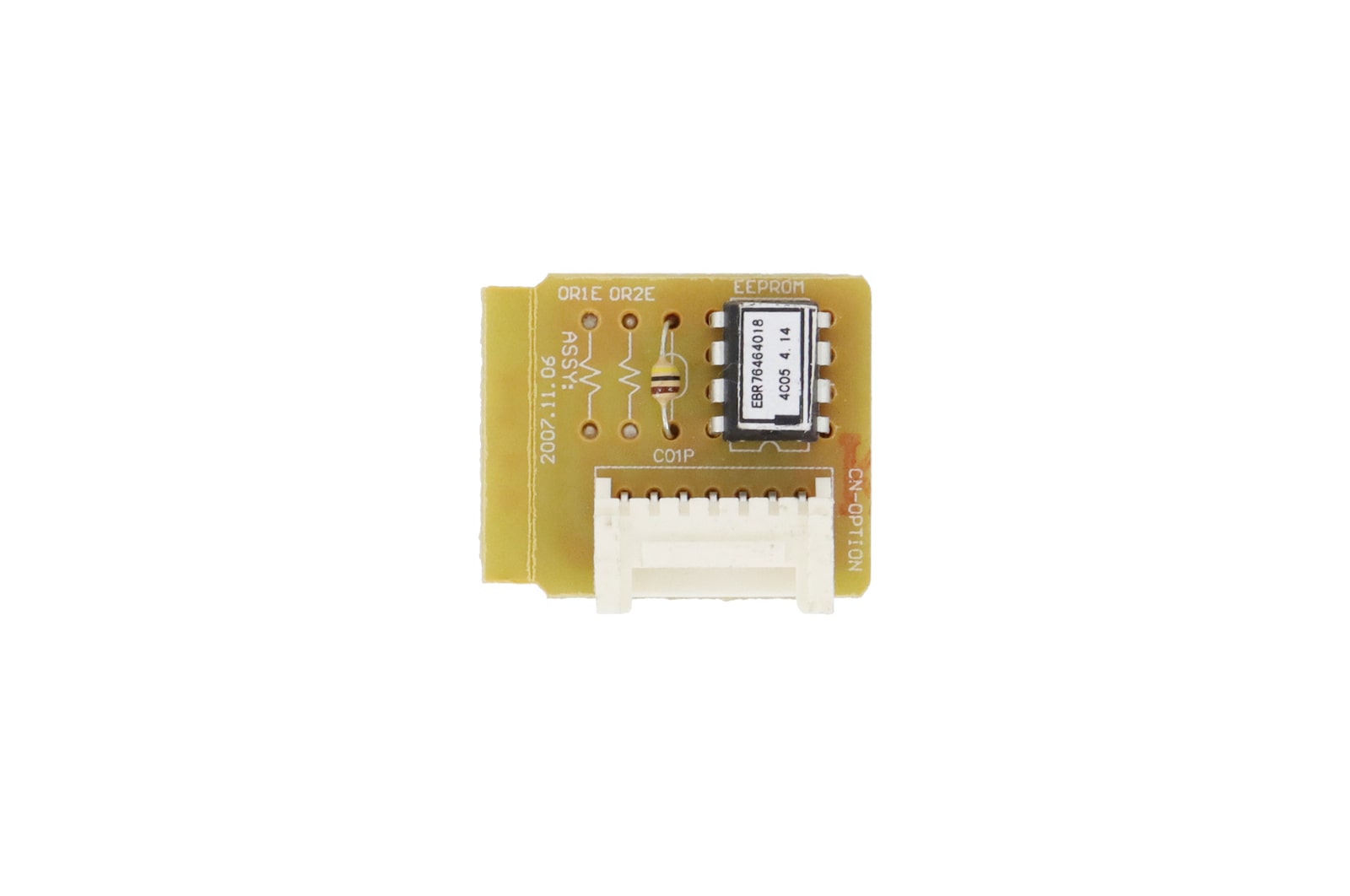 Vista frontal de Placa Eeprom Ar Condicionado LG USNW122HSG3 EBR76464018 EBR76464018