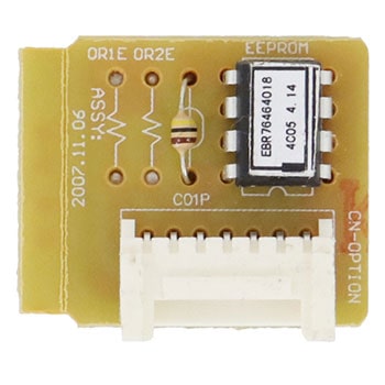 Vista frontal de Placa Eeprom Ar Condicionado LG USNW122HSG3 EBR76464018 EBR76464018
