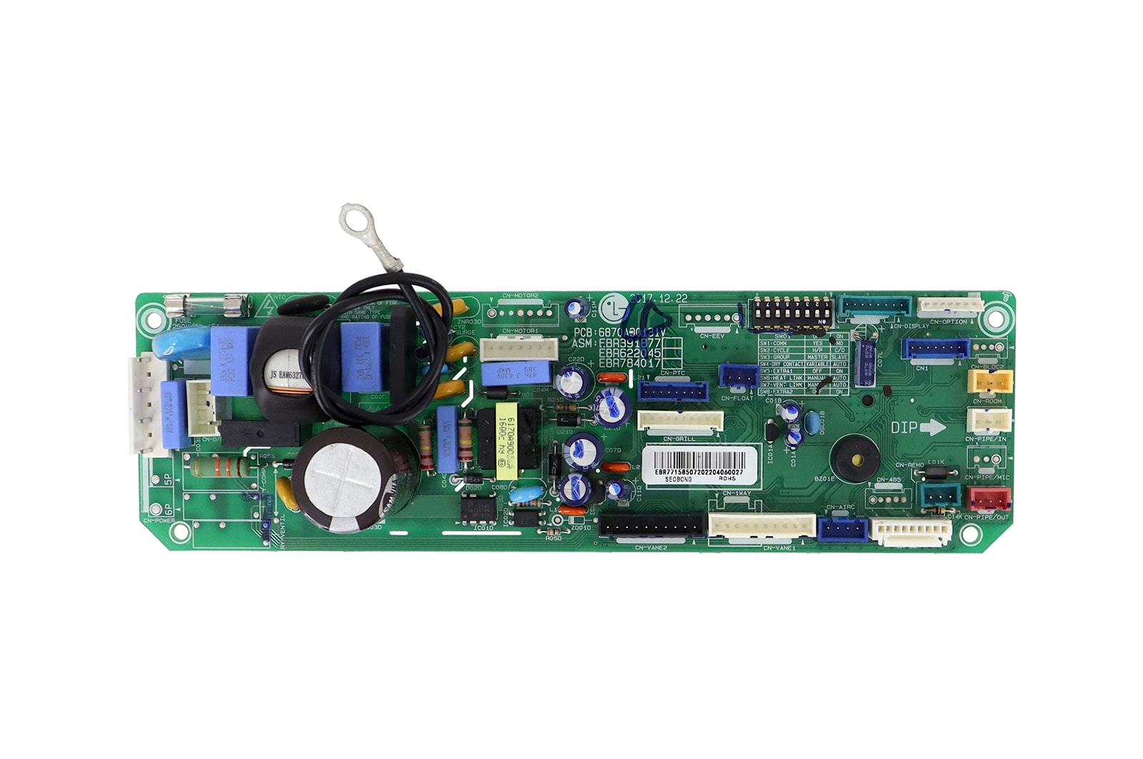 LG Placa principal evaporadora Ar Condicionado LG ATNW18GPLP0, ATNW24GPLP0, ATNW36GMLP0 - EBR77158507, EBR77158507