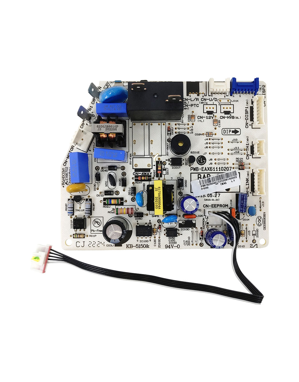 Placa principal da condensadora Ar Condicionado LG USNC072W4W0