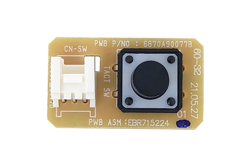 Vista frontal de Placa da evaporadora Ar Condicionado LG USNQ122HSA0, AMNW09GSJA0, S4NQ09WA51A - EBR81706401 EBR81706401