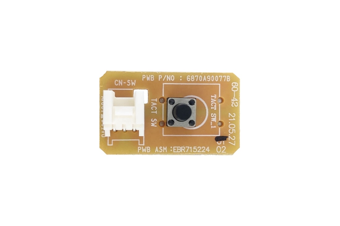 LG Placa liga/desliga Ar Condicionado LG S4NQ18KL3WB, S4NQ24K23WD, S4NW09JARXA - EBR81706417, EBR81706417