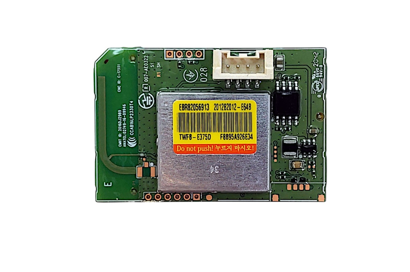 LG Placa Wi-Fi Ar Condicionado LG - AMNW12GSJR0, AG161BWC0, AS101DSH0 - EBR82056913, EBR82056913