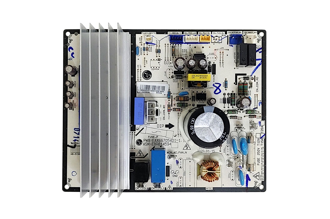 LG Placa principal da condensadora Ar Condicionado LG S4UQ09WA5WB, S4UW09WA51A, S4UW09WA5WA - EBR82870714, EBR82870714