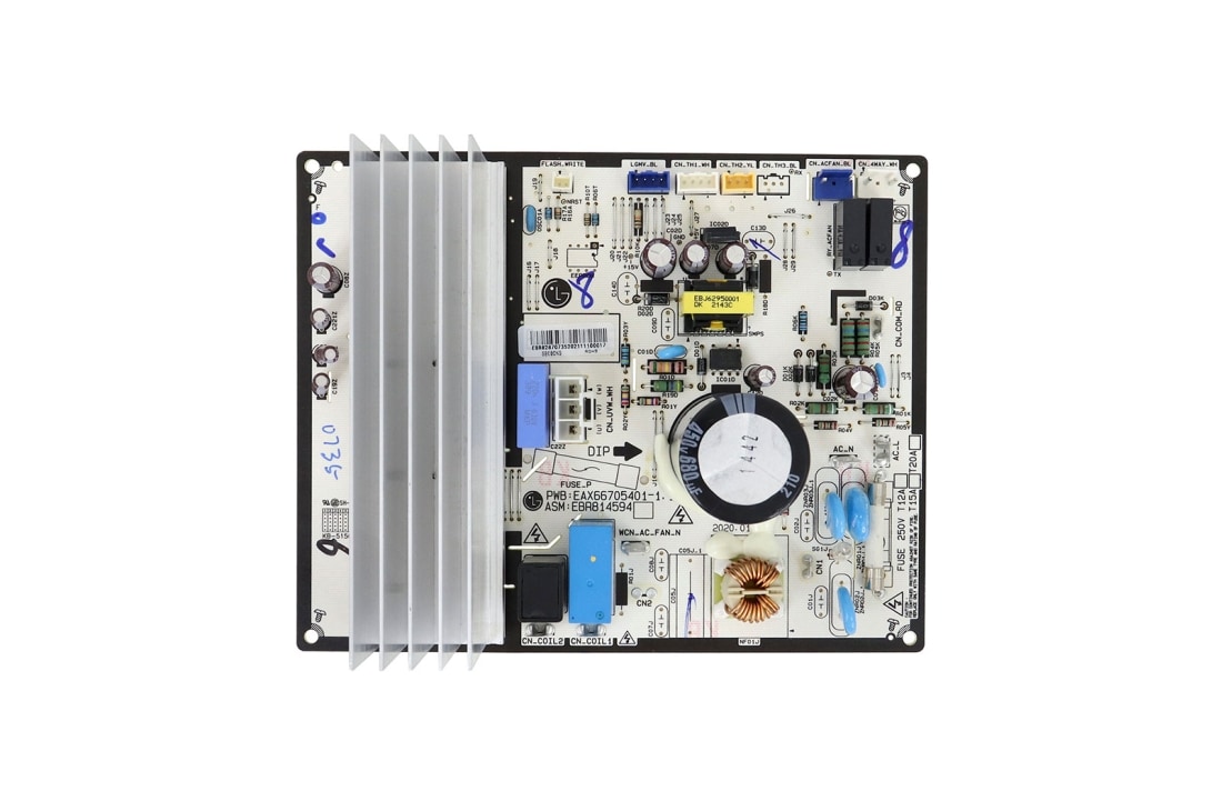 LG Placa principal condensadora Ar Condicionado LG S4UW09AA31A, S4UW09AA31B, S4UW09AA3XA - EBR82870735, EBR82870735