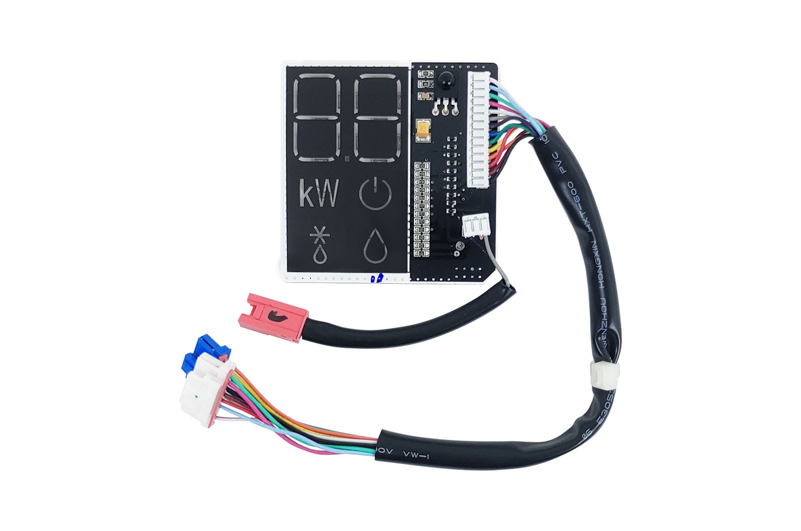 Vista frontal de Placa do display Ar Condicionado LG S4NQ12JA3WC, S4NQ12JA31G, S4NQ12JA3A5 - EBR85993109 EBR85993109