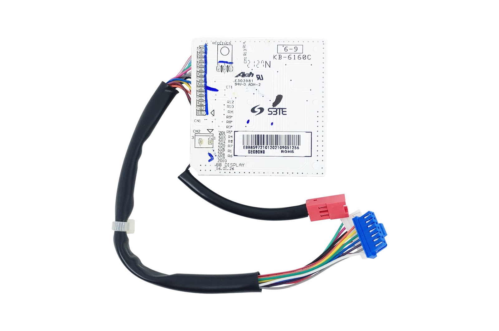 LG Placa do display Ar Condicionado LG S4NQ12JA3WC, S4NQ12JA31G, S4NQ12JA3A5 - EBR85993109, EBR85993109