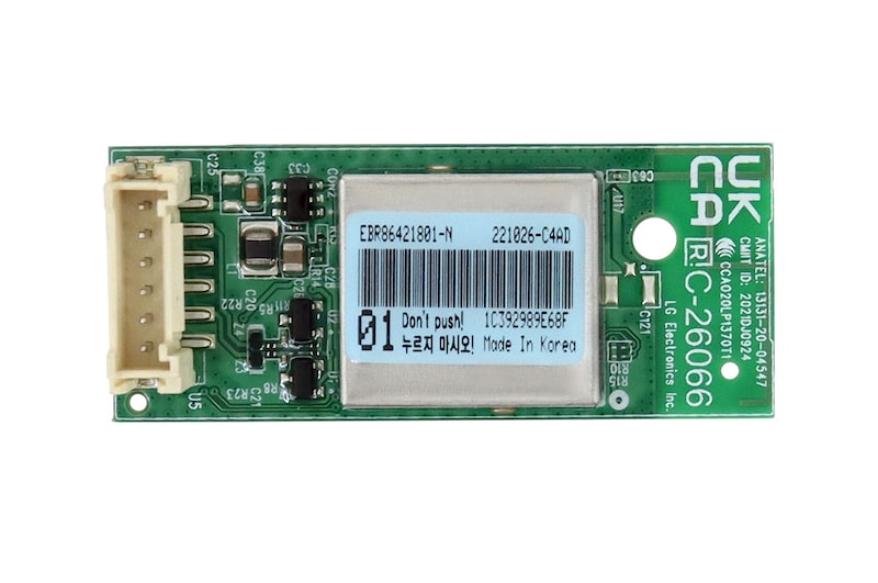LG Placa WI-FI Ar Condicionado LG S4NQ09WA51C, S4NW12JARXB, S4NW18KL31C - EBR86421801, EBR86421801