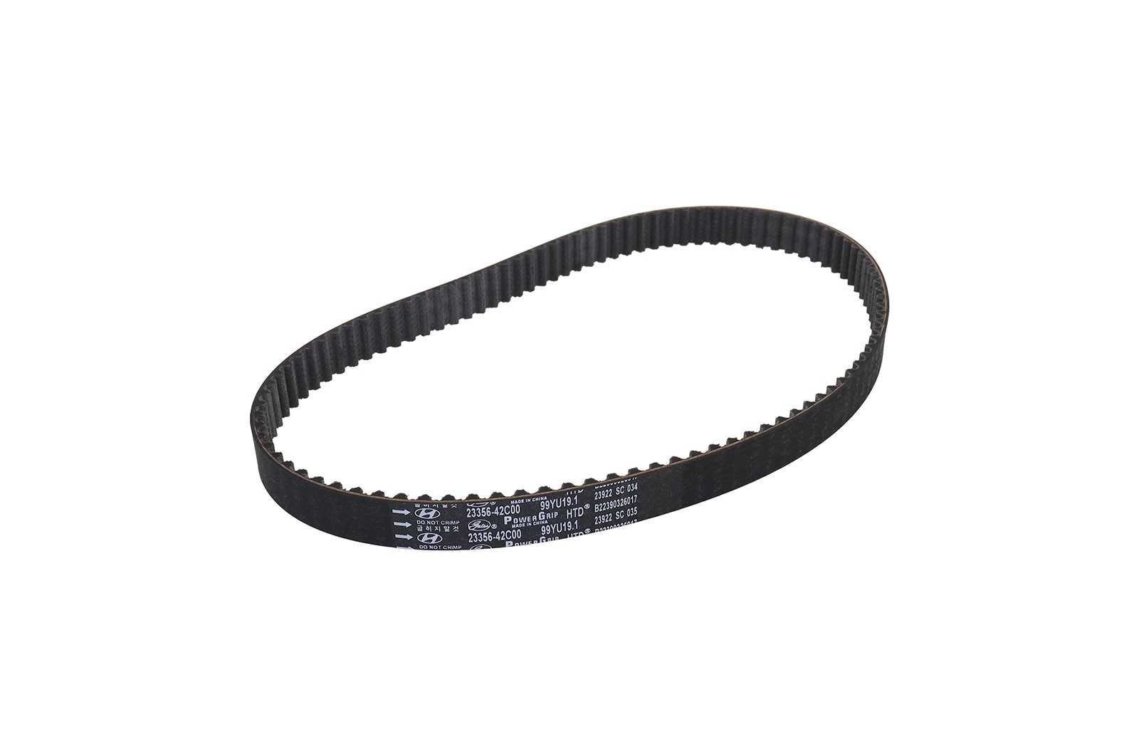 LG Correia dentada de transmissão Ar condicionado GHP LG GPUW160C2RM, GPUW200C2RM, GPUW250C2R - MAS62704001, MAS62704001