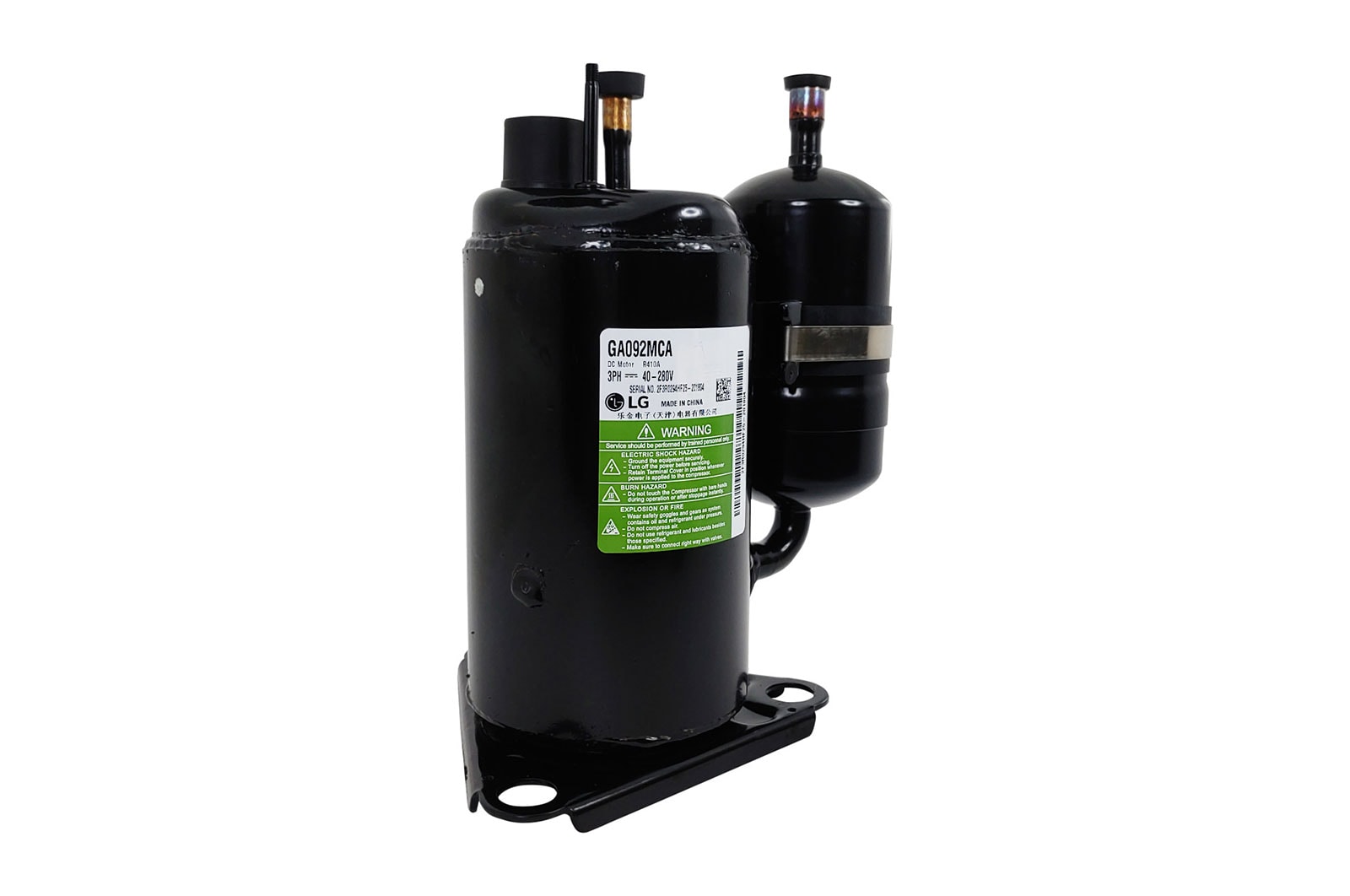 LG Compressor GA092MC Ar Condicionado LG USUQ092WSG3, USUQ122J3W0, US-W096J3A1 - TBZ37115801, TBZ37115801