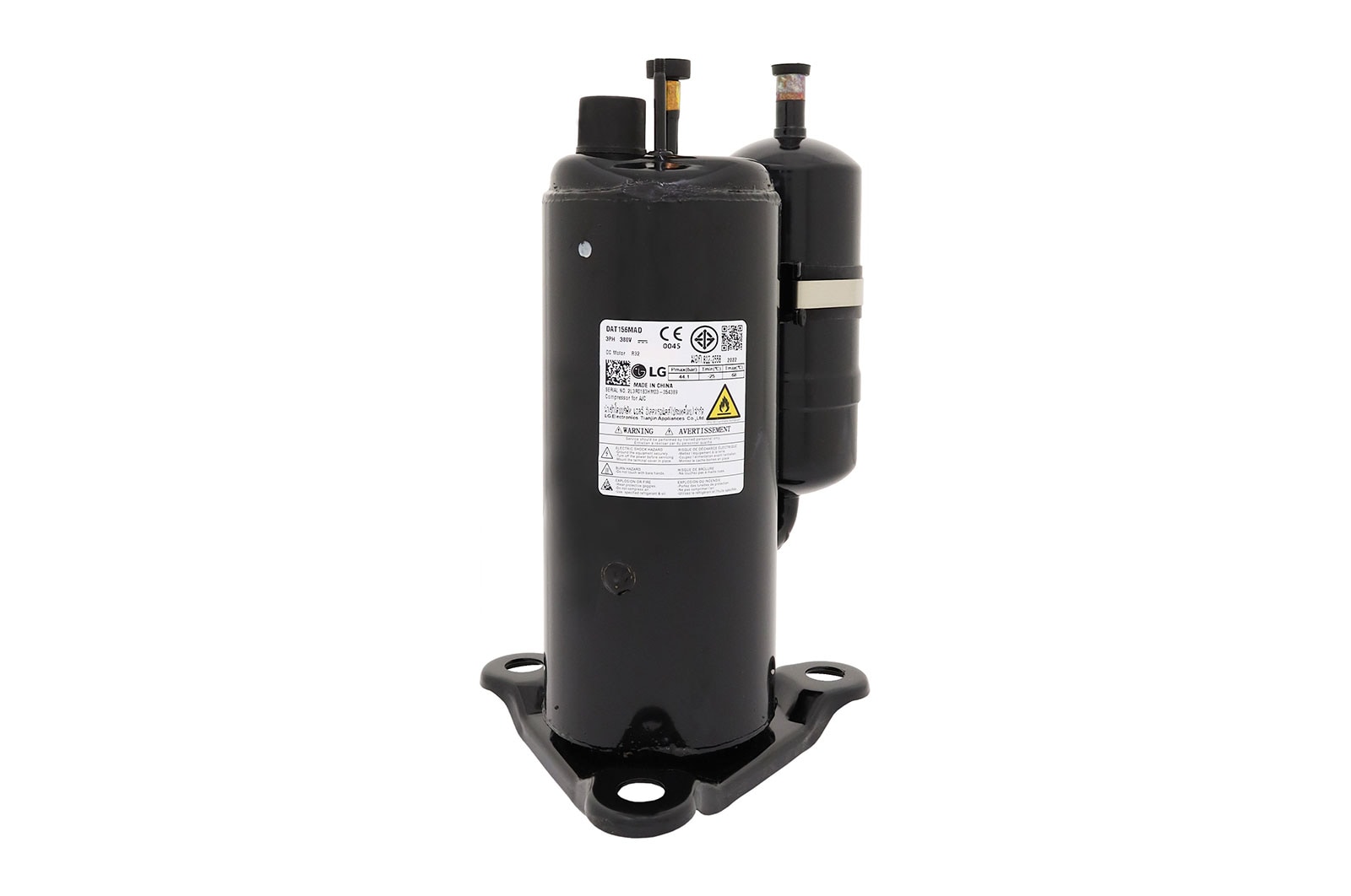 光 Compressor DAT156MAD Ar Condicionado LG ATUW18GPLP0 - TBZ37957701