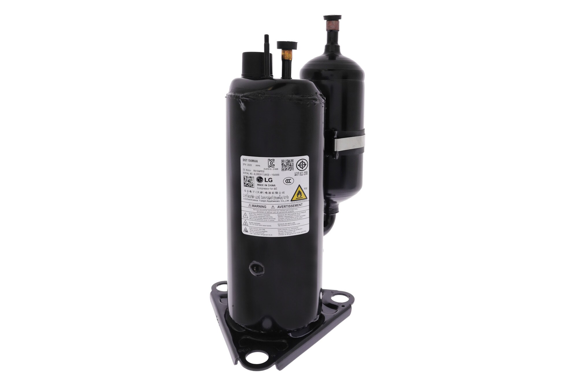 Aris  Motocompressor Ar Condicionado LG S3UQ18KLQAL TBZ39254001 | LG Brasil