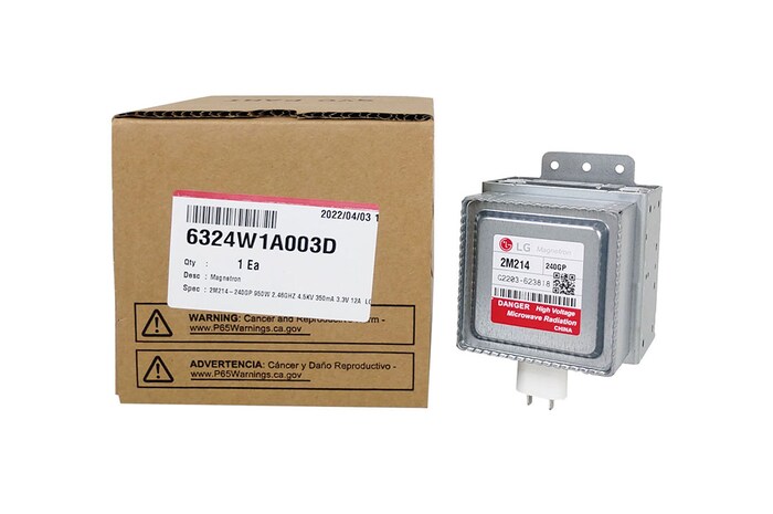 LG Magnetron 2M214-240GP Micro-ondas LG MS3047G - 6324W1A003D, 6324W1A003D