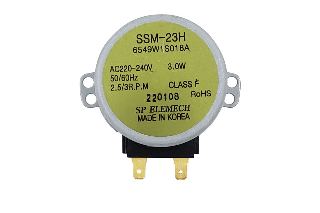 LG Motor corrente alternada Forno Micro-ondas LG MP-9482SR, MA3884VCA, MP-9483SLR - 6549W1S018A, 6549W1S018A